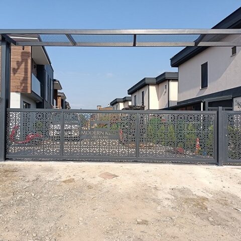 Düzce Kayıkçıoğlu Villaları – Dış Giriş Kapısı Projesi